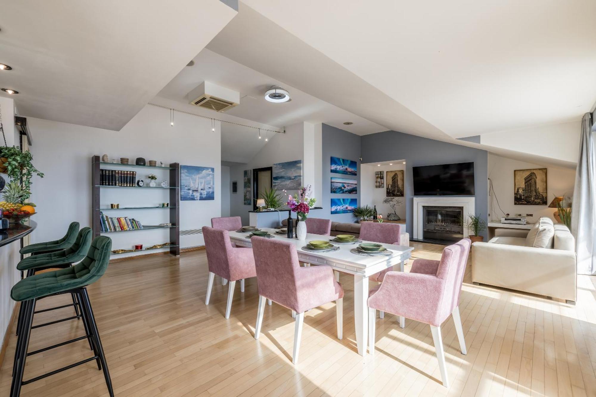 Urban Utopia Penthouse With Private Parking سبليت المظهر الخارجي الصورة