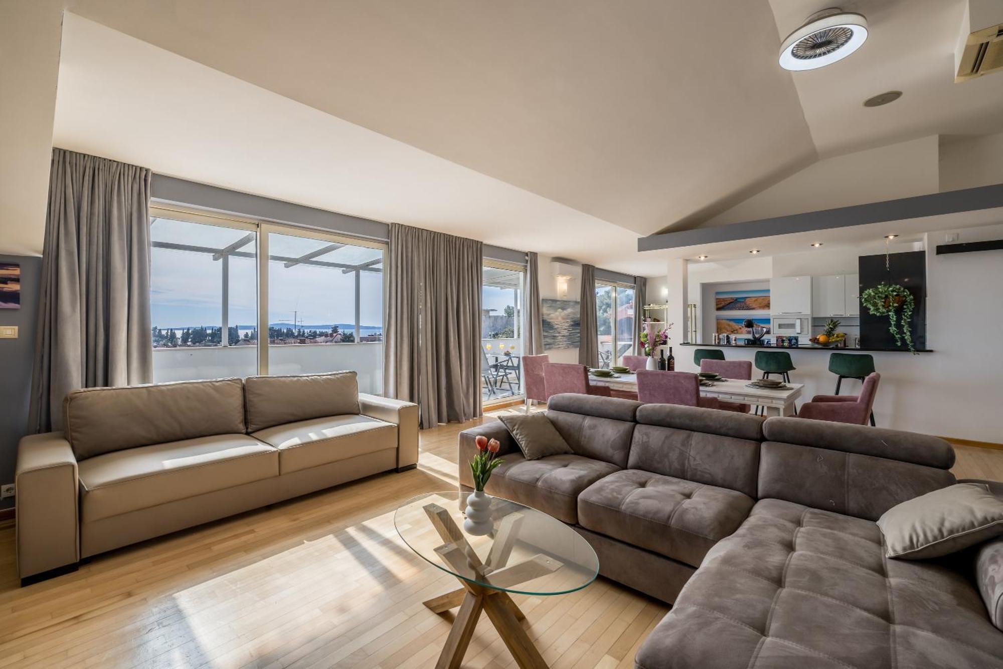 Urban Utopia Penthouse With Private Parking سبليت المظهر الخارجي الصورة